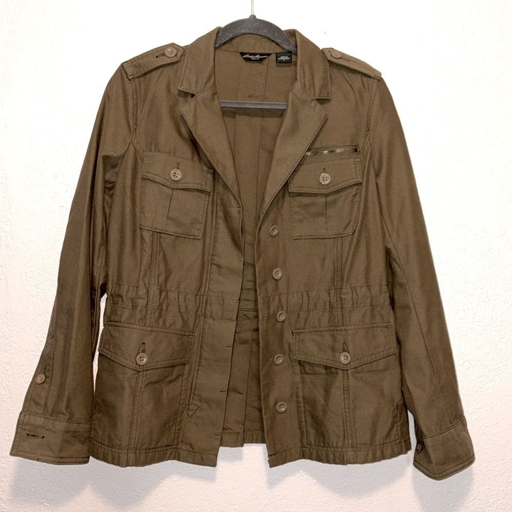 Eddie Bauer cotton field jacket size Medium